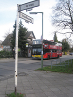 Mit Doppelstockbussen durch Berliner Außenbezirke